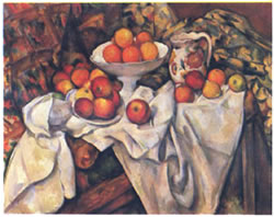 セザンヌ,Still Life with Apples and Oranges,1895-1900年