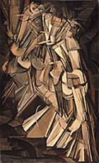 マルセル・デュシャン-階段を下りる裸体,1912