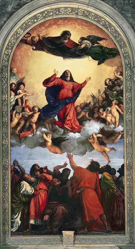 ティツィアーノ『聖母被昇天』
