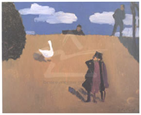 エドワール・ヴュイヤール,The Goose,1890-91年