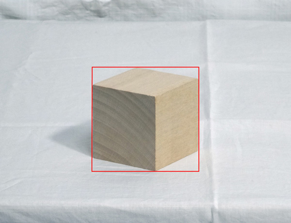 立方体のデッサンの手順01