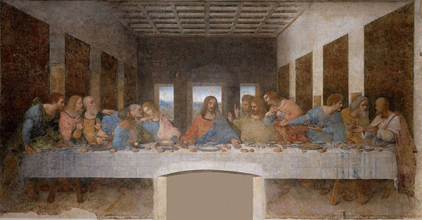 レオナルド・ダ・ヴィンチ『最後の晩餐』1495年～1498年
