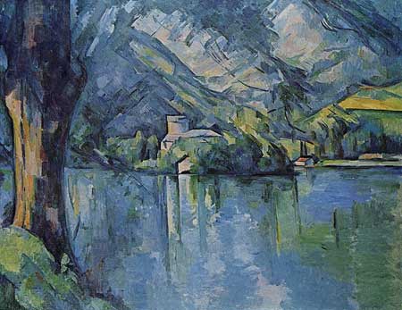 ポール・セザンヌ『アヌシー湖』1896