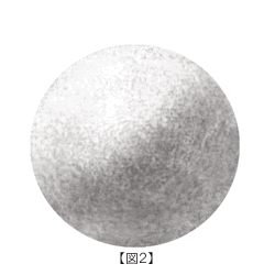 ボリュームにおける表現描写図2-球体状のボリュームと立体感