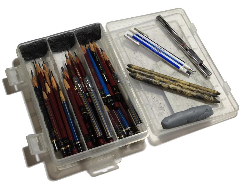鉛筆デッサンで必要な道具 | 鉛筆デッサンで揃えたいおススメの画材